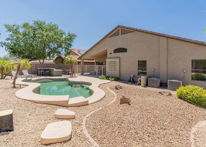 Charming 3br Oasis With Pool Family * Litchfield Park